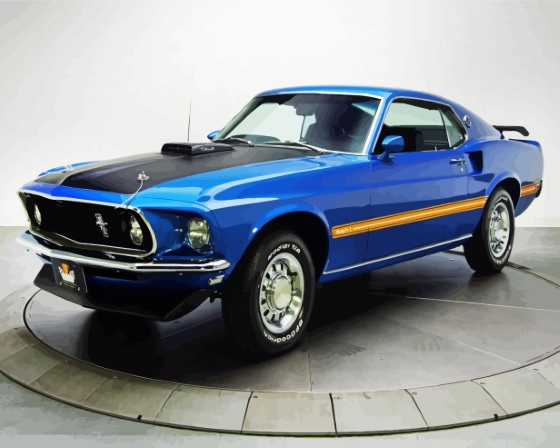 1969 Ford Mustang Mach Paint By Numbers.png