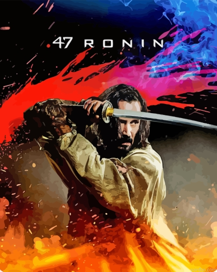 47 Ronin Film Poster Paint By Numbers.png