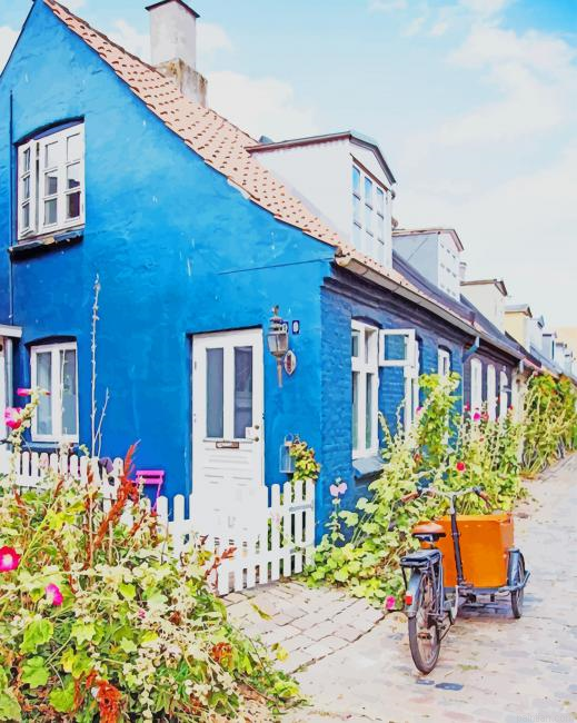 Aarhus Blue House Paint By Number.png