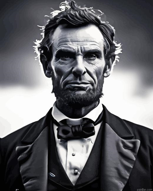 Abraham Lincoln Paint By Numbers.png