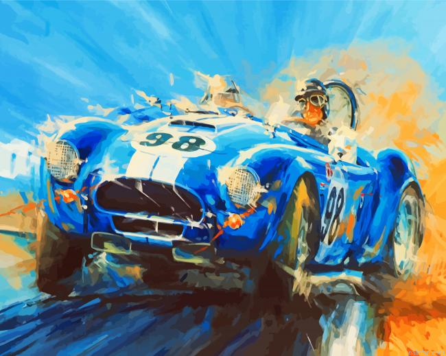 Abstract Car Race Paint By Number.png