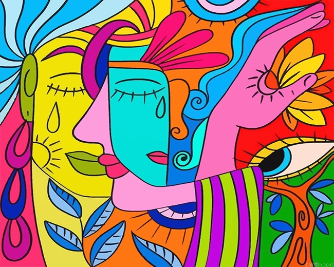 Abstract Colorful Art New Paint By Numbers.png