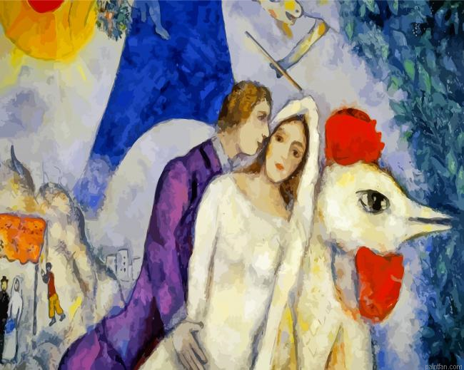 Abstract Couple Marc Chagall Paint By Number.png