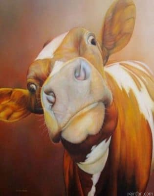 Abstract Cow Paint By Numbers.png