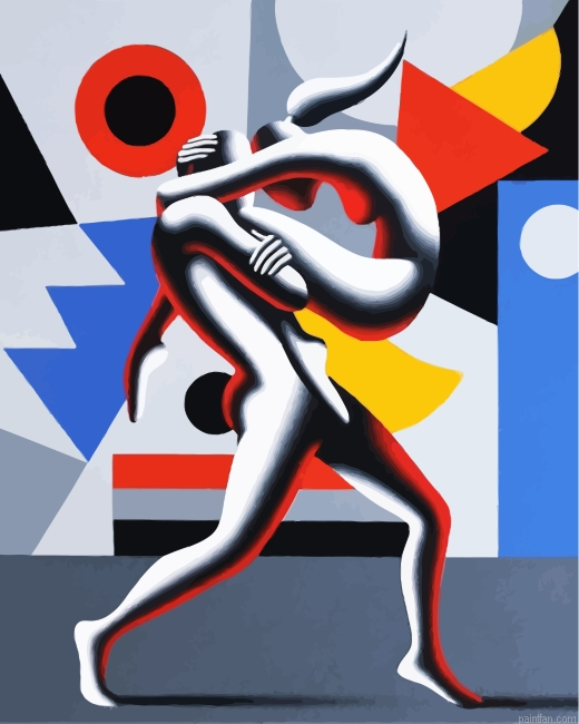 Abstract Dancer Paint By Number.png