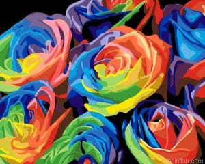 Abstract Flower Paint By Numbers.png