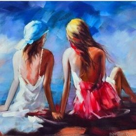 Abstract Friendship Paint By Numbers.png