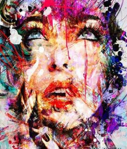 Abstract Girl Paint By Numbers.png