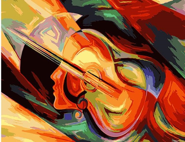 Abstract Guitar Paint By Numbers.png