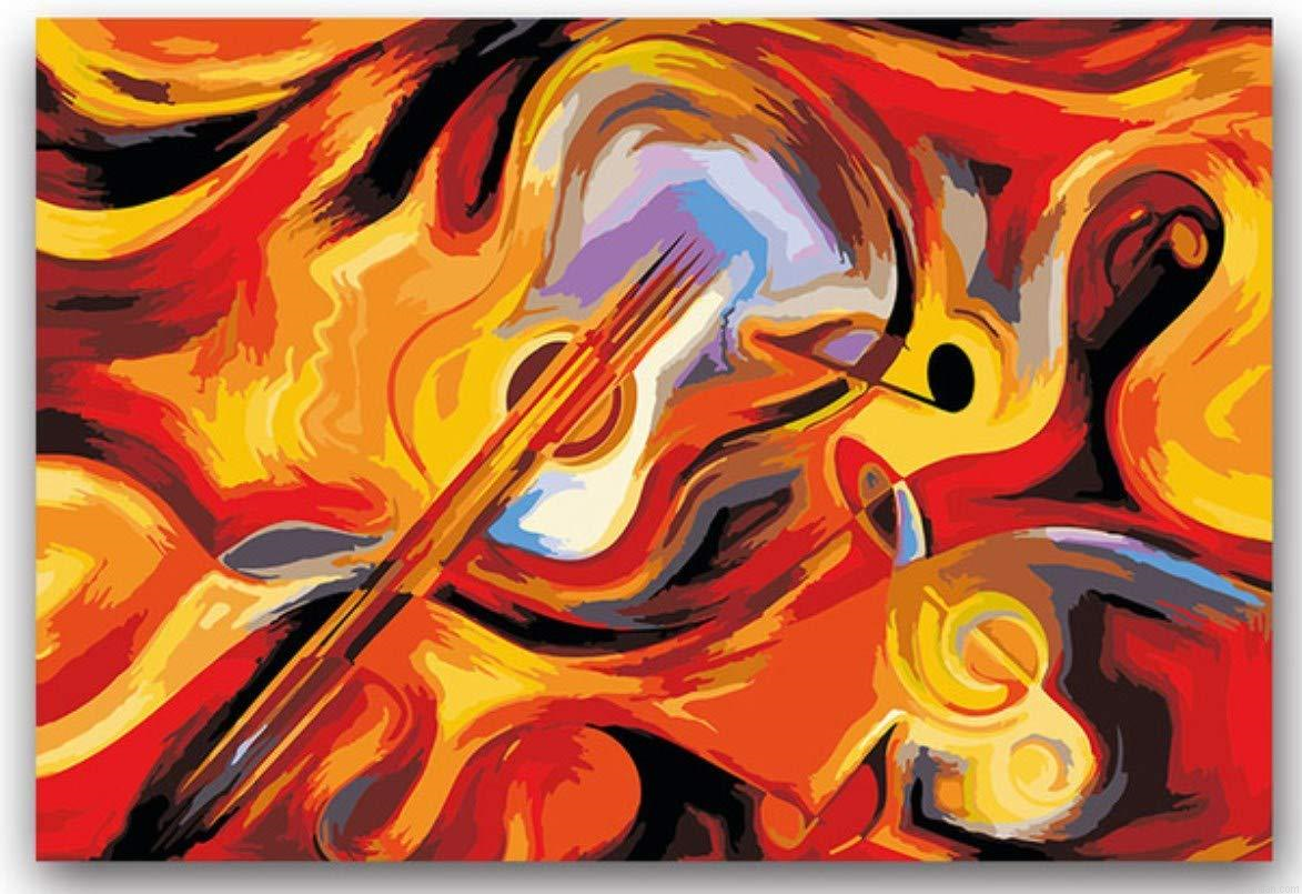 Abstract Guitar Violin Paint By Numbers.png
