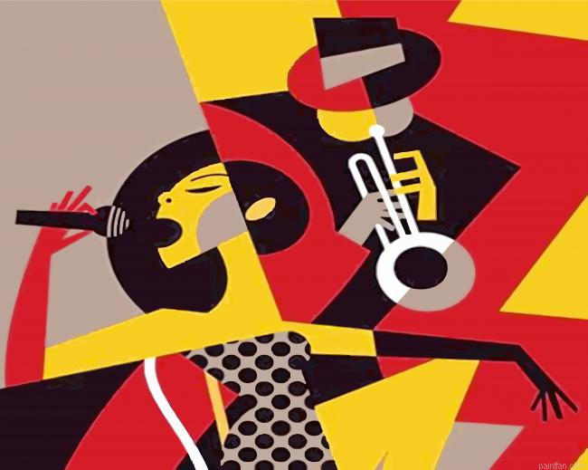 Abstract Jazz Art Paint By Number.png