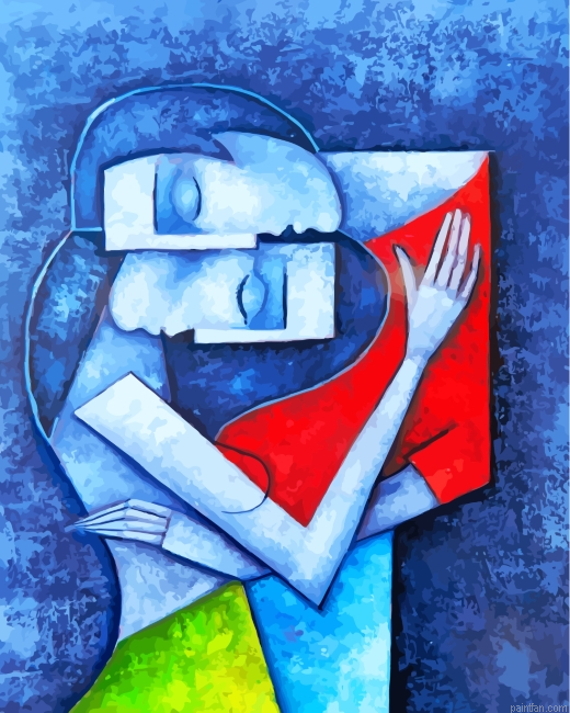 Abstract Lovers Paint By Number.png