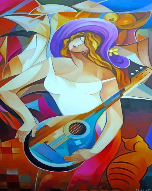 Abstract Musician Paint By Number.png