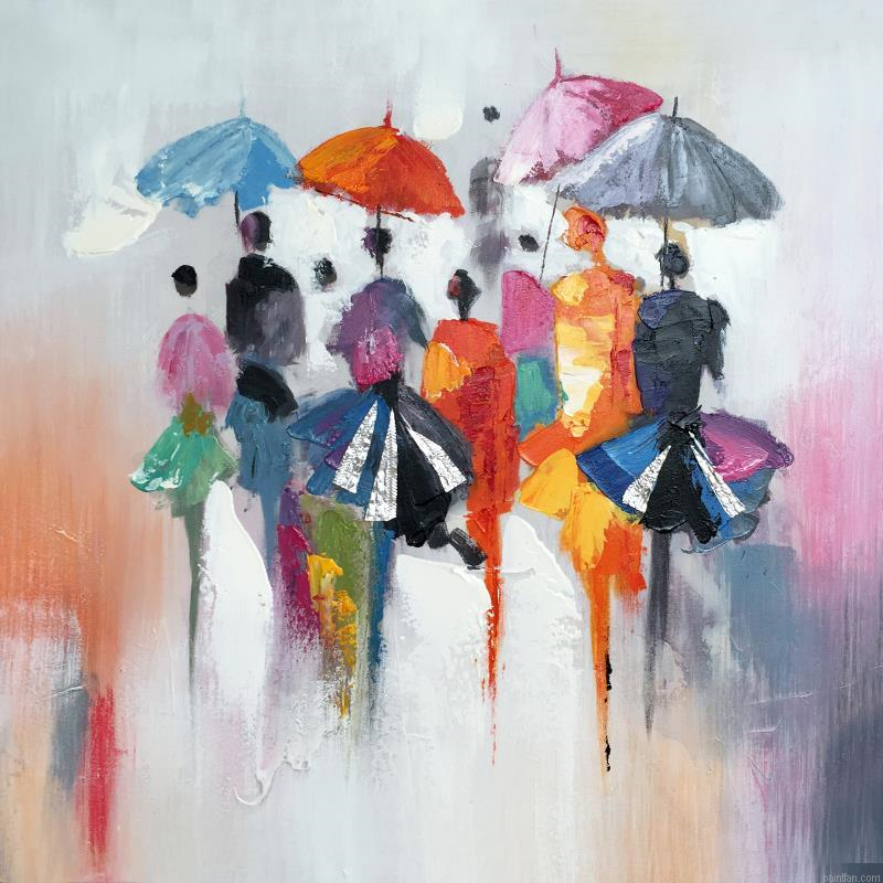 Abstract Rain In Memory Paint By Numbers.png