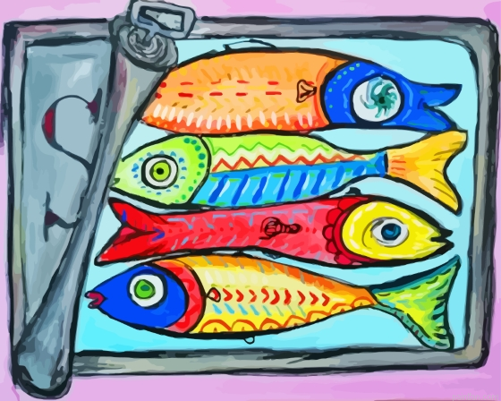 Abstract Sardines Box Paint By Numbers.png