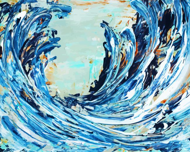 Abstract Waves Paint By Numbers.png