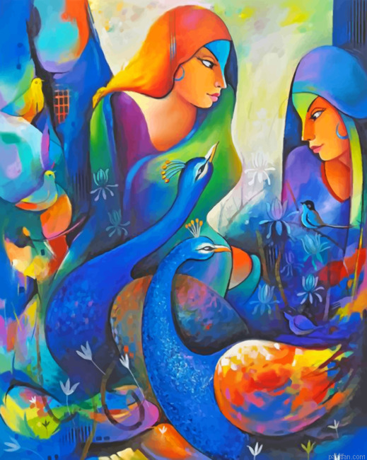 Abstract Women Paint By Number.png