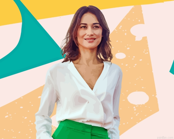 Actress Olga Kurylenko Paint By Numbers.png