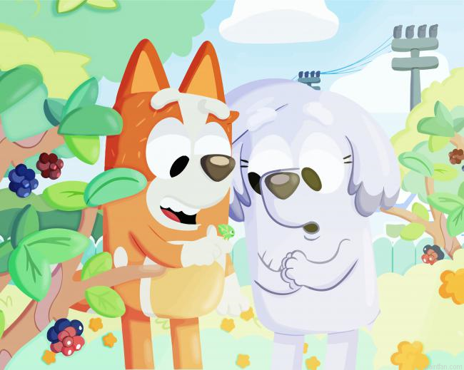 Adorable Bluey Bingo Paint By Numbers.png