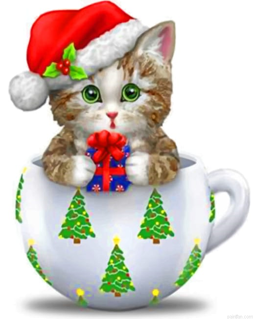 Adorable Kitty Animals Paint By Numbers.png