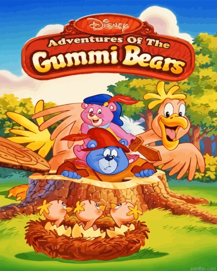 Adventure Of Gummi Bears Paint By Numbers.png