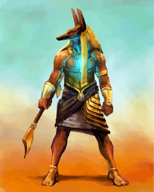 Aesthetic Anubis Paint By Number.png