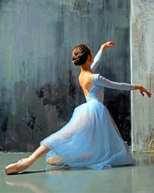 Aesthetic Ballerina Women Paint By Numbers.png