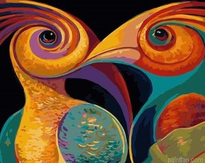 Aesthetic Birds Paint By Numbers.png