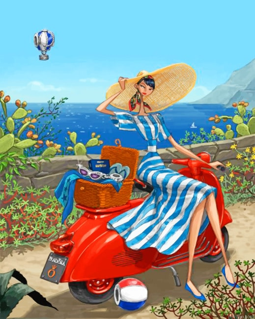 Aesthetic Classy Woman Illustrations Paint By Numbers.png