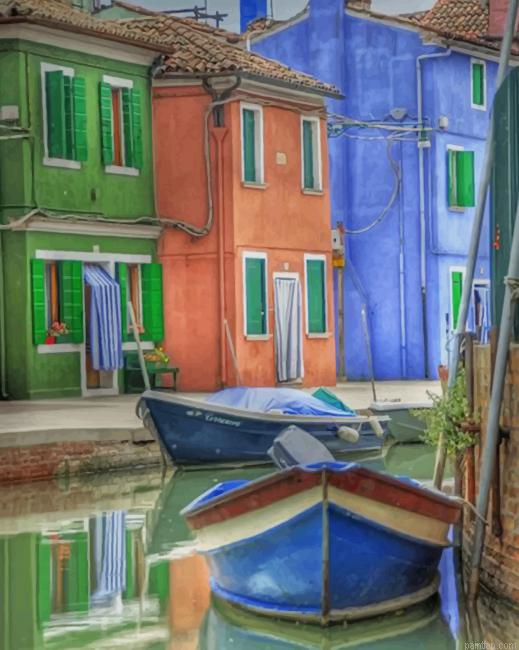 Aesthetic Colorful Buildings New Paint By Numbers.png