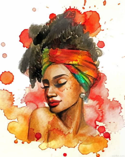 Aesthetic Colorful Girl Paint By Numbers.png