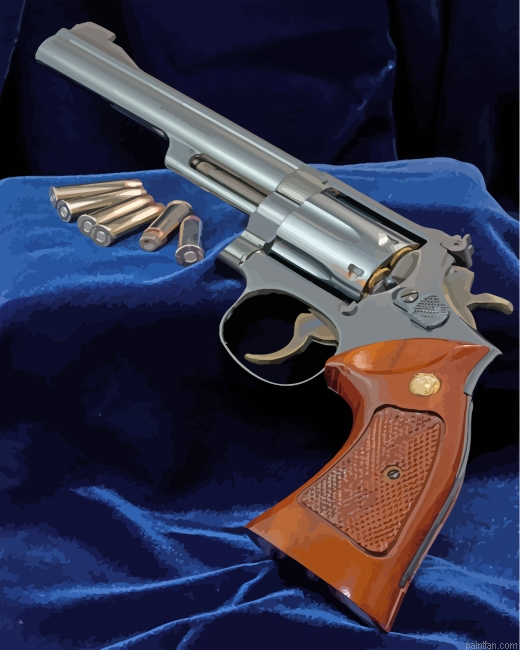 Aesthetic Cool Gun Paint By Number.png
