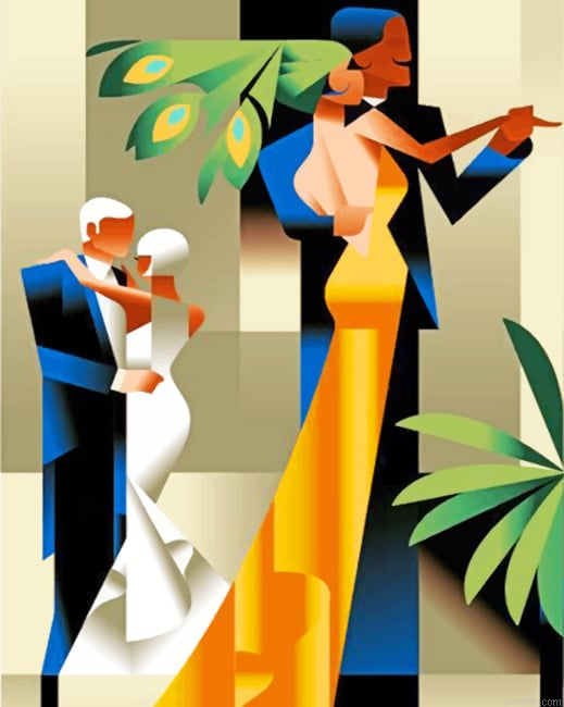 Aesthetic Dancers Pop Art New Paint By Numbers.png