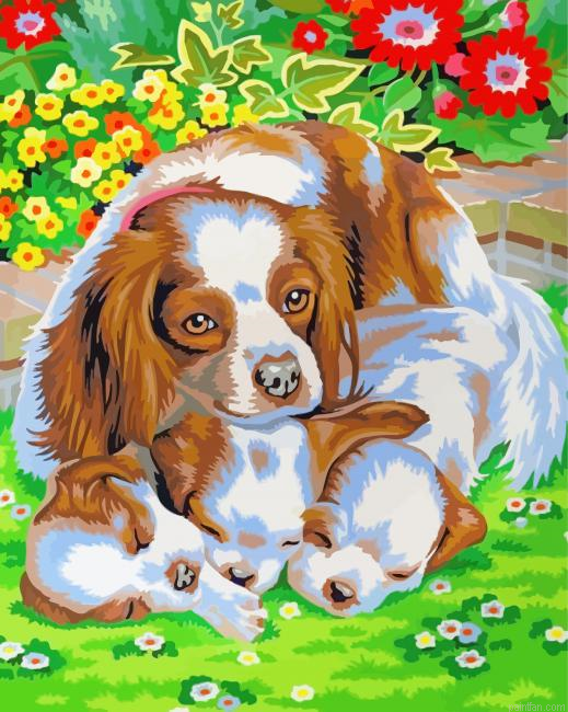 Aesthetic Dogs Paint By Number.png
