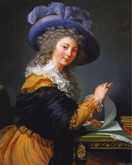 Aesthetic Elisabeth Vigee Le Brun Paint By Number.png
