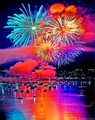 Aesthetic Fireworks Paint By Number.png