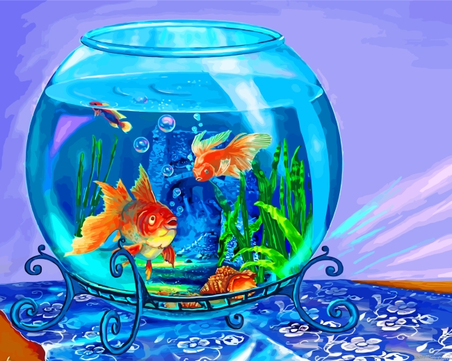 Aesthetic Fish Tank Paint By Number.png