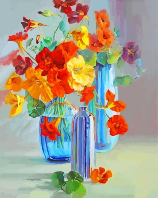 Aesthetic Flowers Vase Paint By Number.png