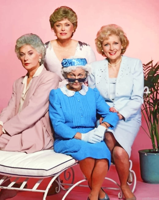 Aesthetic Golden Girls Women Paint By Numbers.png