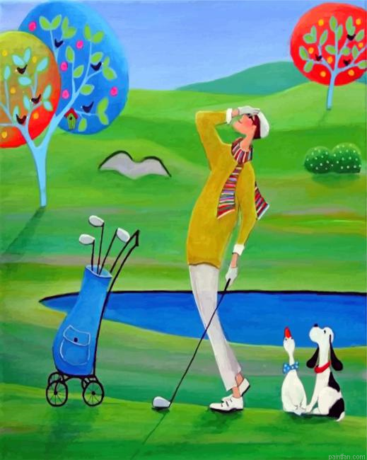 Aesthetic Golfer Paint By Number.png