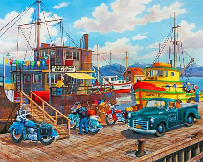 Aesthetic Harbour Paint By Number.png