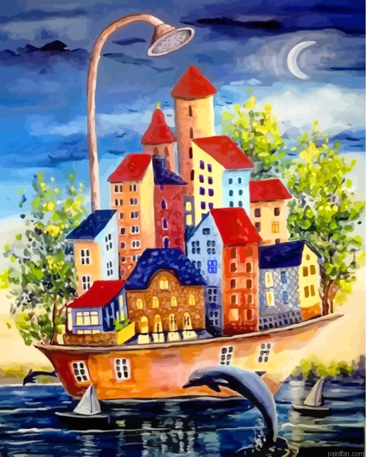 Aesthetic Houses Paint By Number.png
