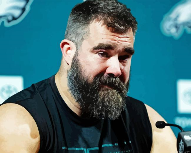Aesthetic Jason Kelce Paint By Numbers.png