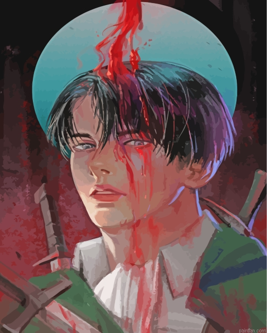Aesthetic Levi Ackerman Paint By Number.png