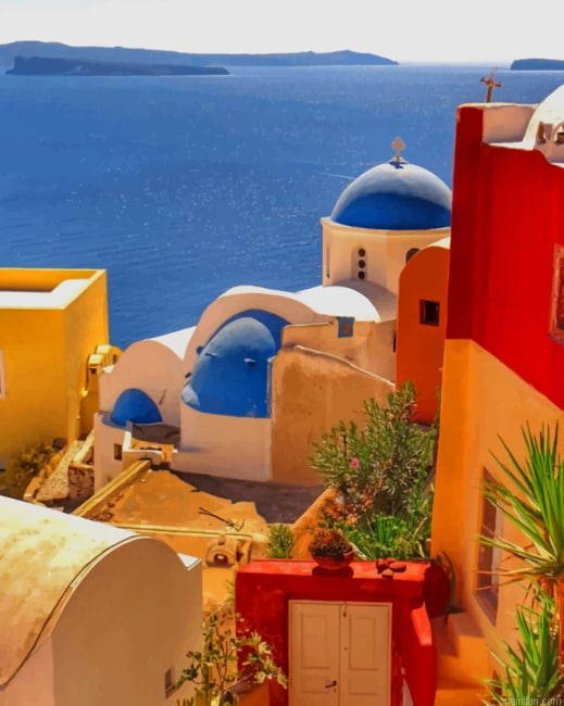 Aesthetic Oia Santorini New Paint By Numbers.png