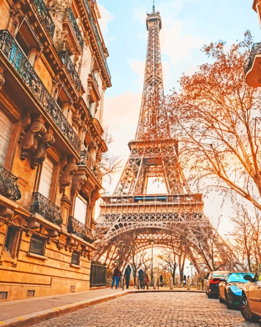 Aesthetic Paris Street New Paint By Numbers.png