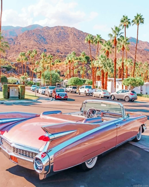 Aesthetic Pink Car New Paint By Numbers.png