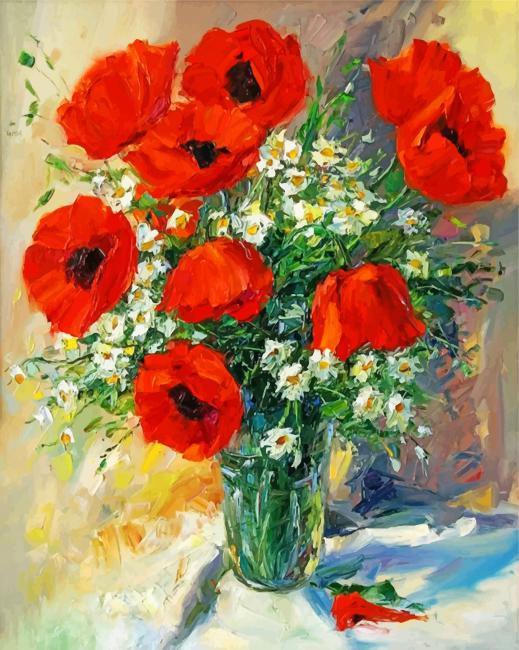 Aesthetic Poppies Paint By Number.png