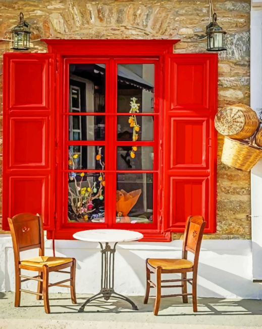 Aesthetic Retro Coffee Shop In Malta Paint By Number.png