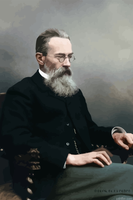 Aesthetic Rimsky Korsakov Paint By Numbers.png